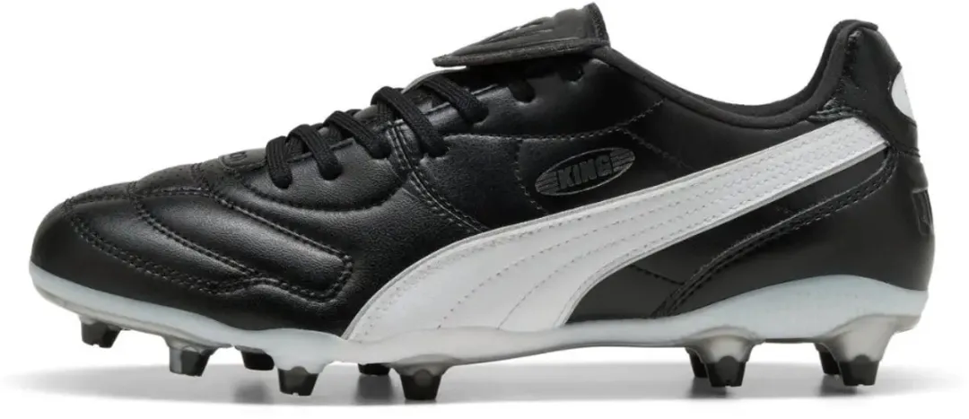 PUMA King Liga FG/AG Voetbalschoenen 41 - Zwart