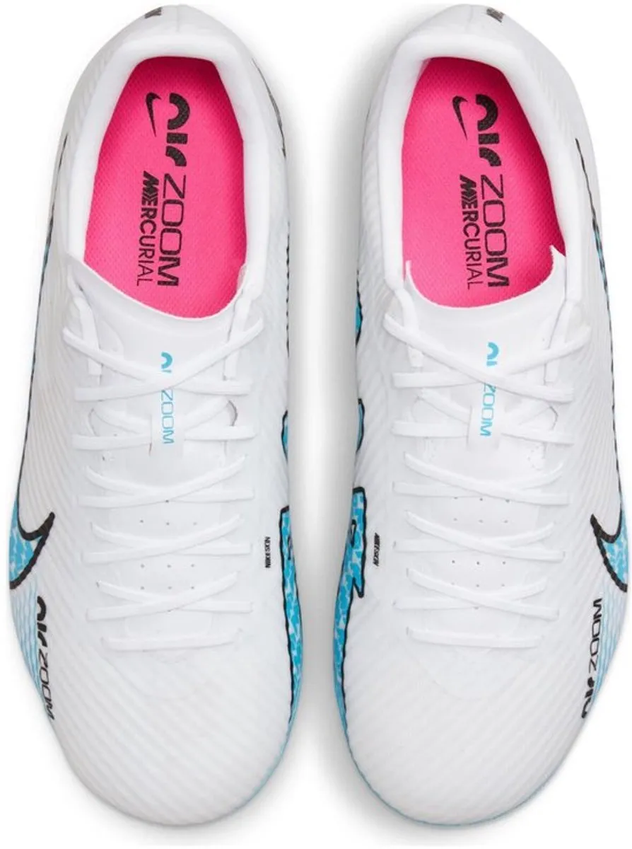 Nike Zoom Vapor 15 Academy AG Voetbalschoenen - Maat 42 - Wit/Blauw