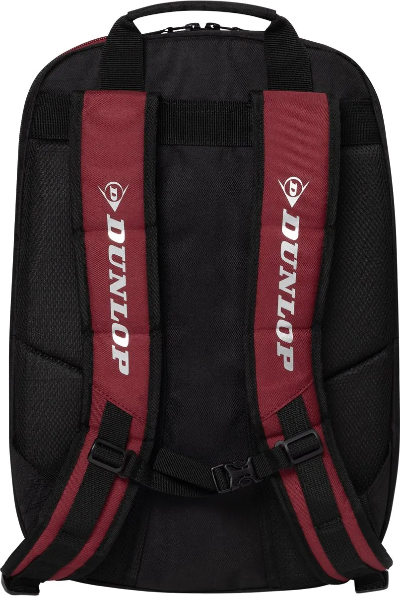 Dunlop CX-Performance Backpack - 2 Rackets - 30L - Zwart/Rood