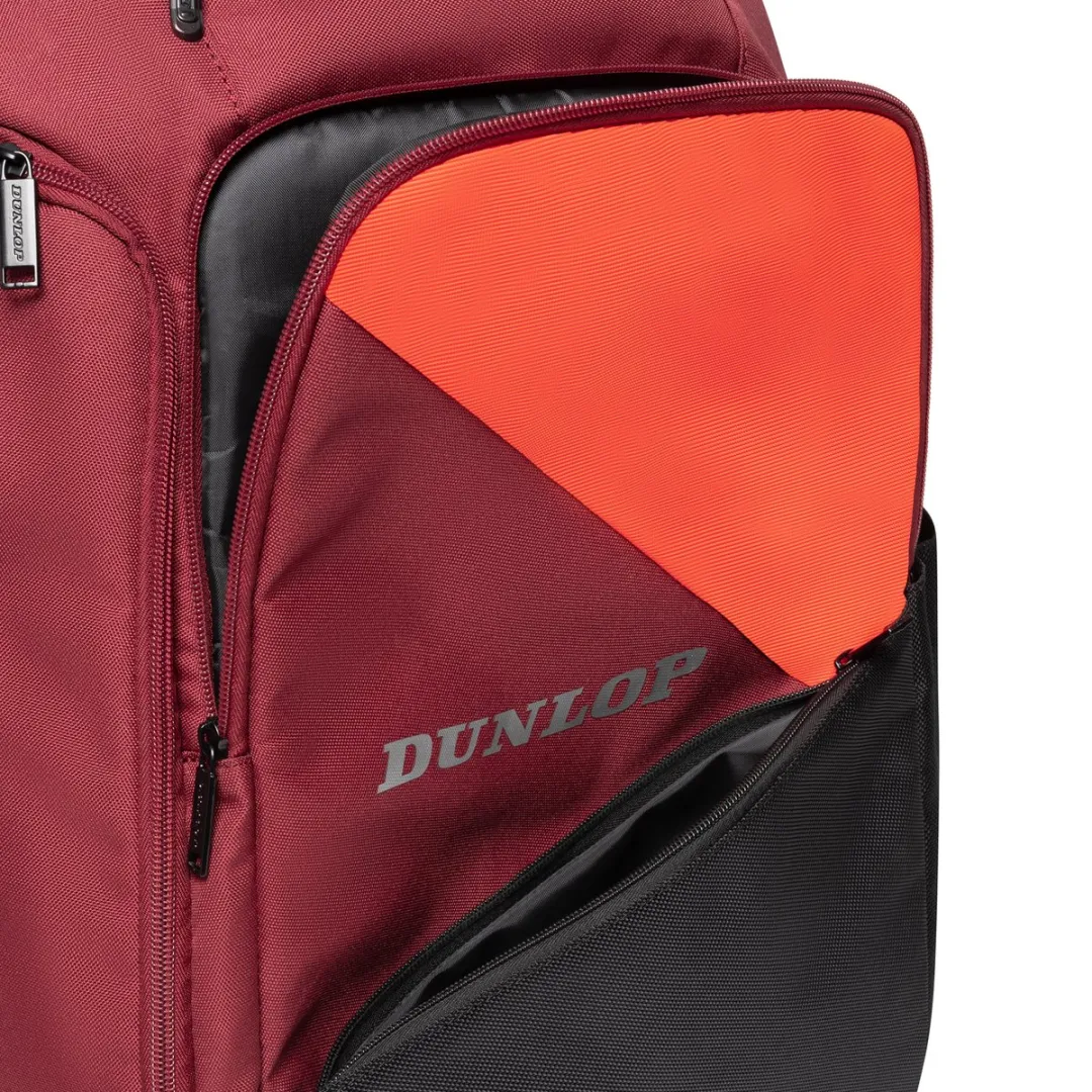 Dunlop CX-Performance Backpack - 2 Rackets - 30L - Zwart/Rood