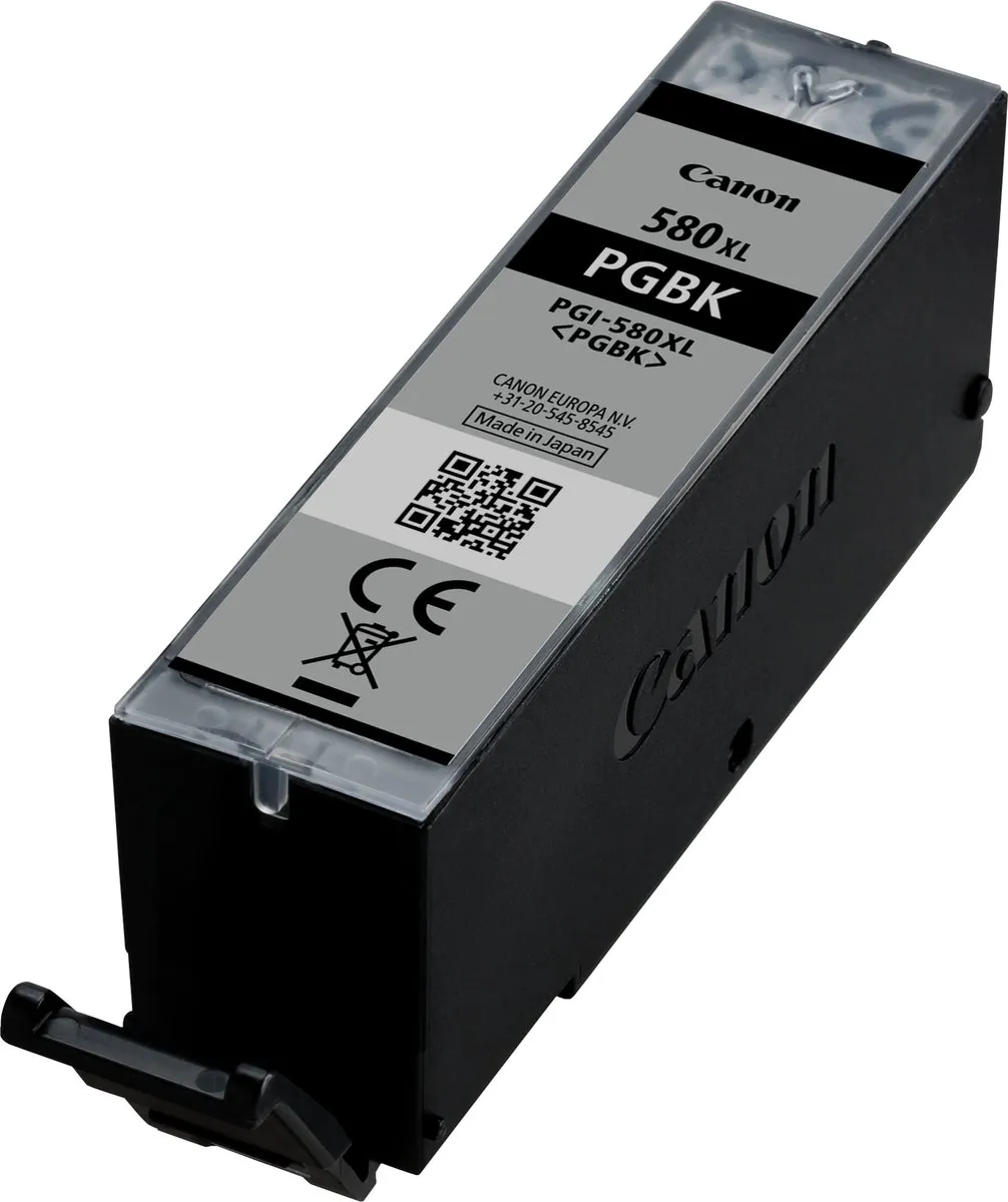 Canon PGI-580PGBK XL Inktcartridge - 185ml - Zwart