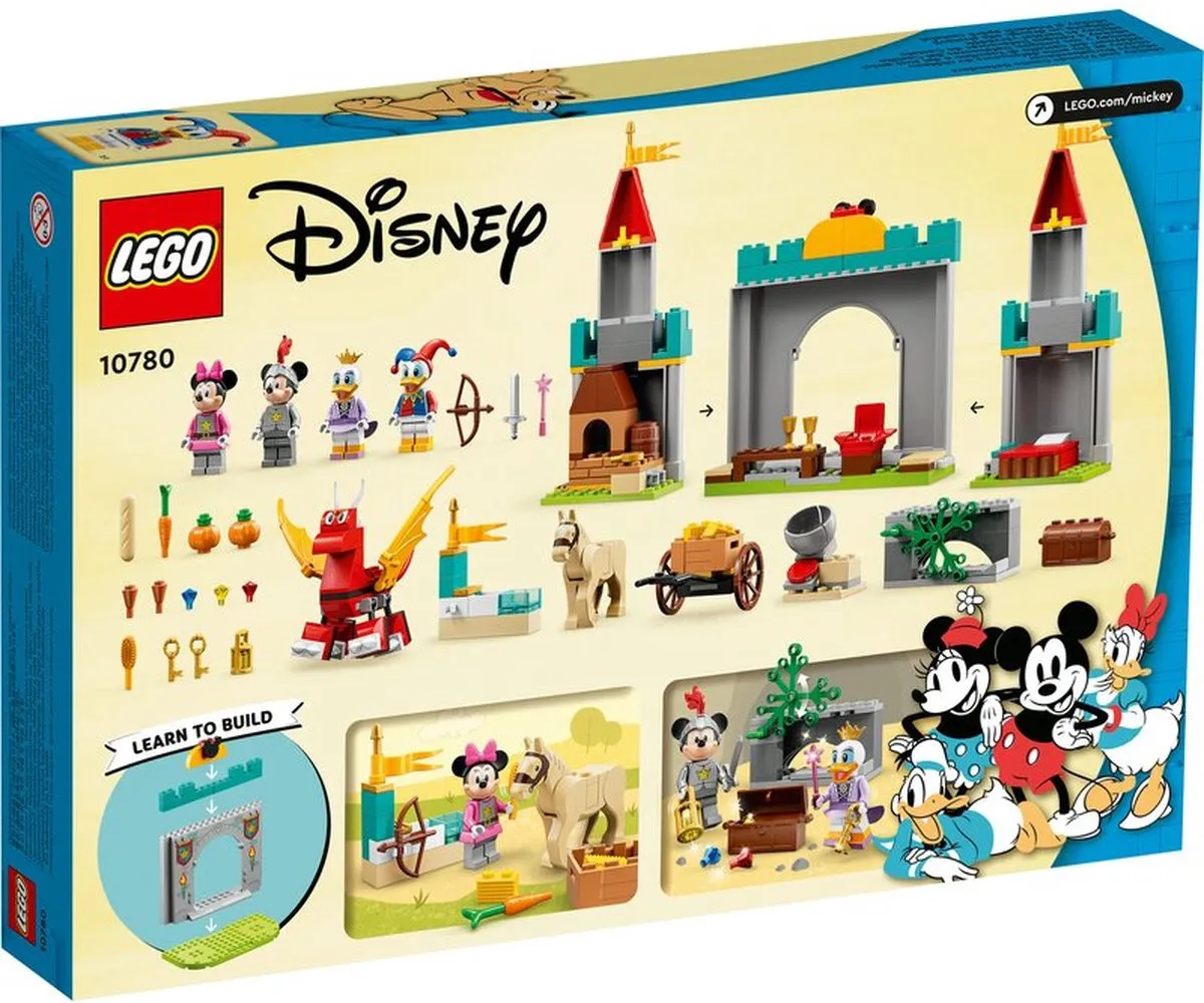 LEGO Mickey and Friends Kasteelverdedigers 10780 - Meerkleurig - afbeelding 4 van 6