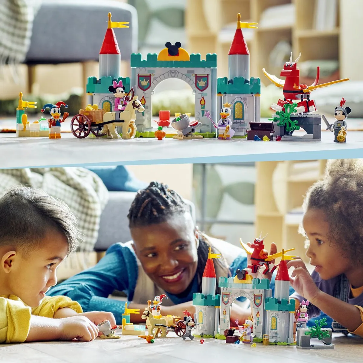 LEGO Mickey and Friends Kasteelverdedigers 10780 - Meerkleurig - afbeelding 2 van 6