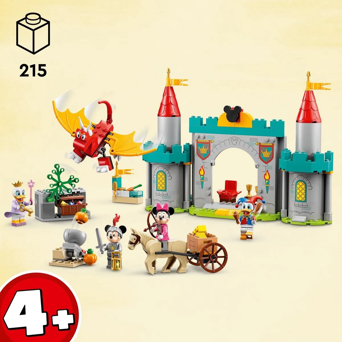 LEGO Mickey and Friends Kasteelverdedigers 10780 - Meerkleurig - afbeelding 5 van 6