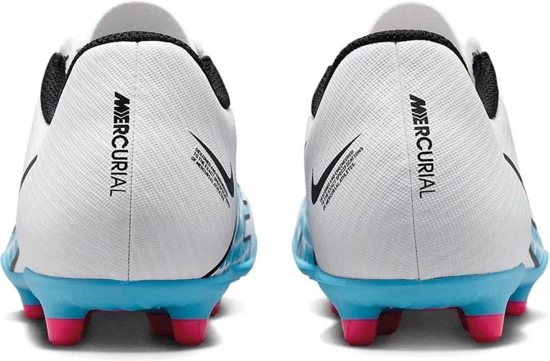 Nike Vapor 15 Club FG Voetbalschoenen - Heren - Wit/Blauw