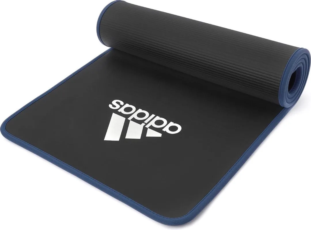 Adidas Core Trainingsmat 10mm - Blauw/Zwart