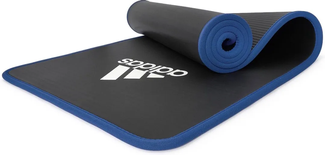 Adidas Core Trainingsmat 10mm - Blauw/Zwart