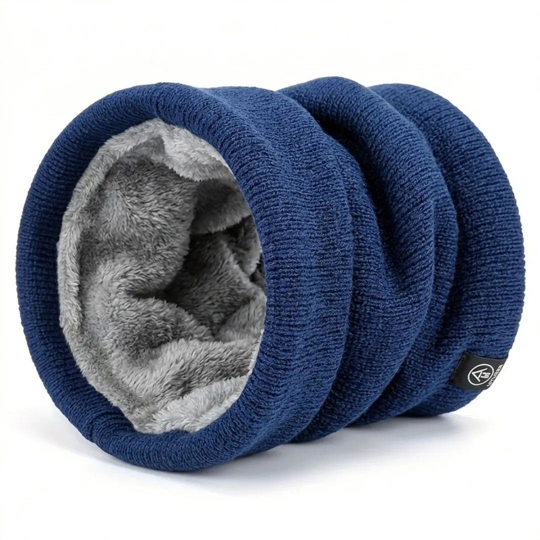 NuveX Nekwarmer Marineblauw
