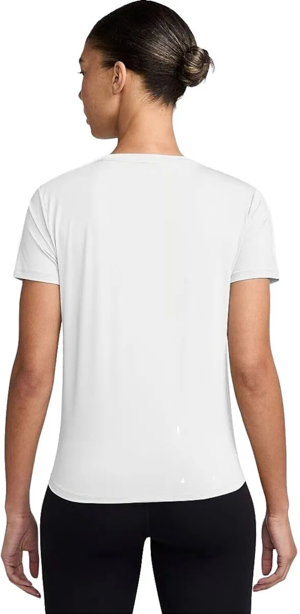 Nike One Classic Dri-FIT T-shirt Dames - Maat M - Wit