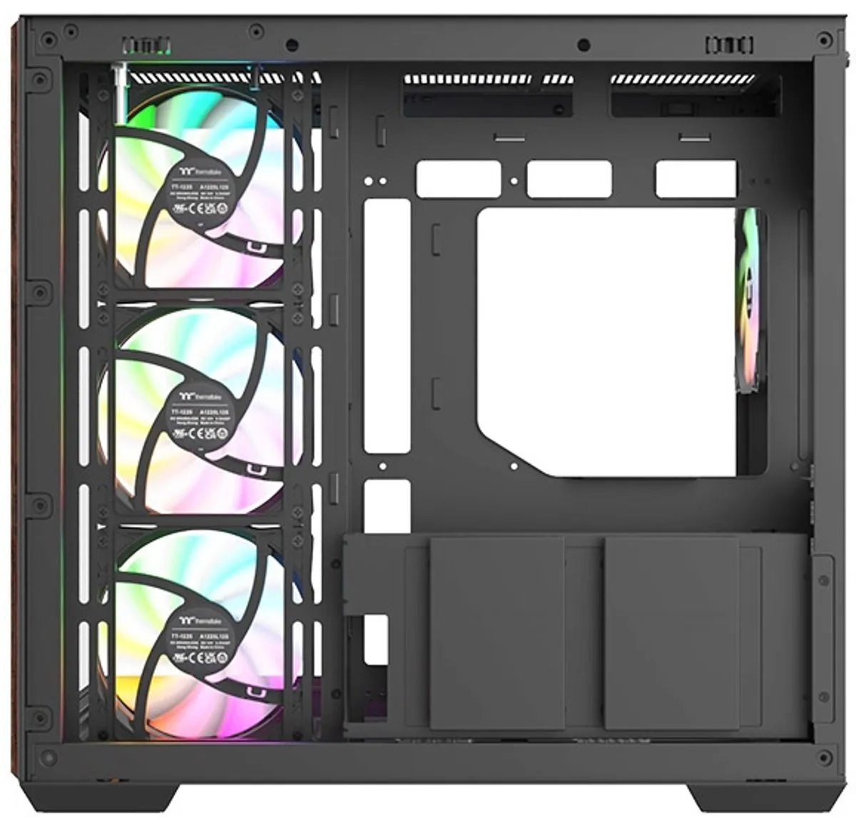 Thermaltake View 380 WS ARGB Midi Tower - Zwart