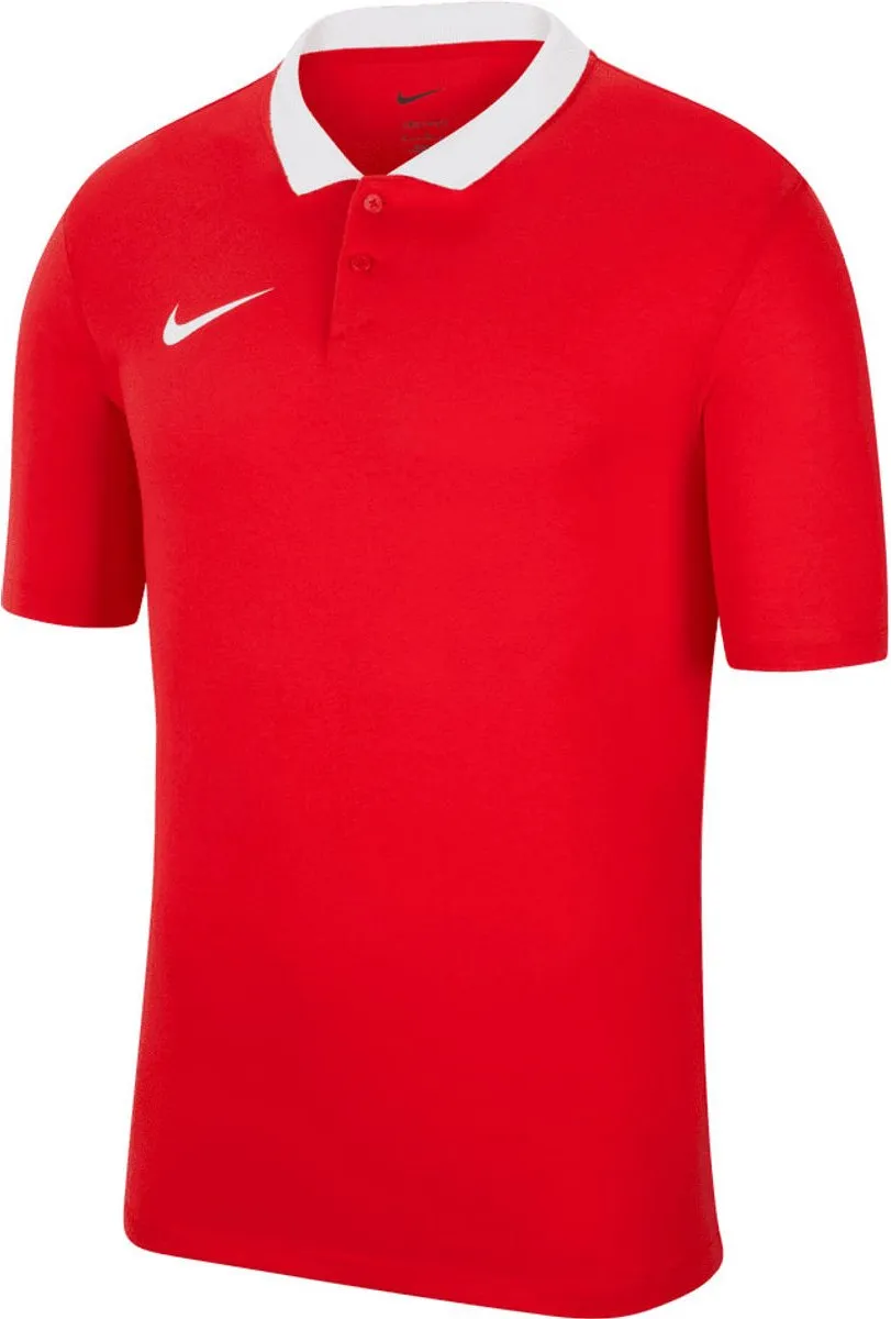 Nike Park 20 Polo Heren - Rood/Wit S