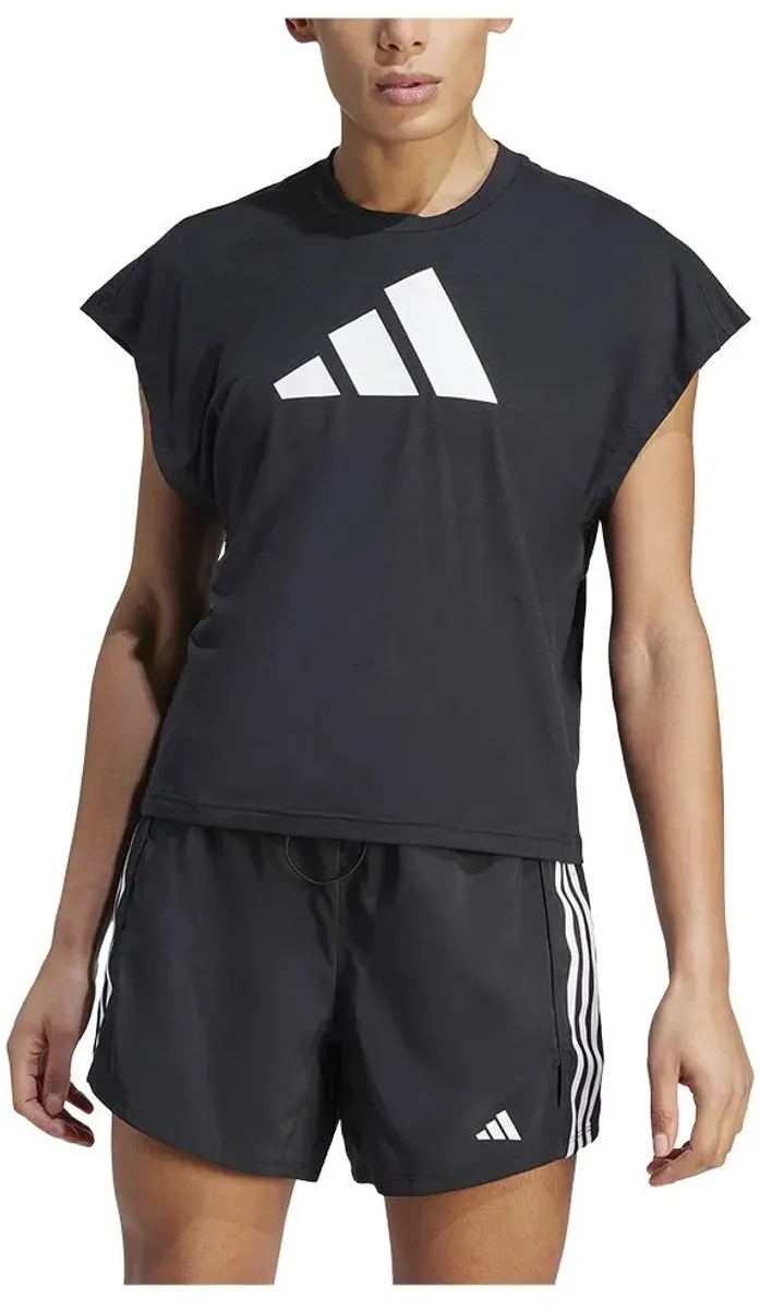 Adidas Icons T-shirt - Zwart S - afbeelding 6 van 6
