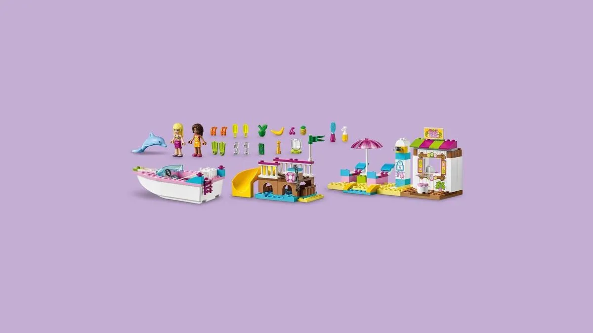 LEGO Juniors Andrea en Stephanie's Strandvakantie 10747 - 143 Stukken - afbeelding 5 van 6