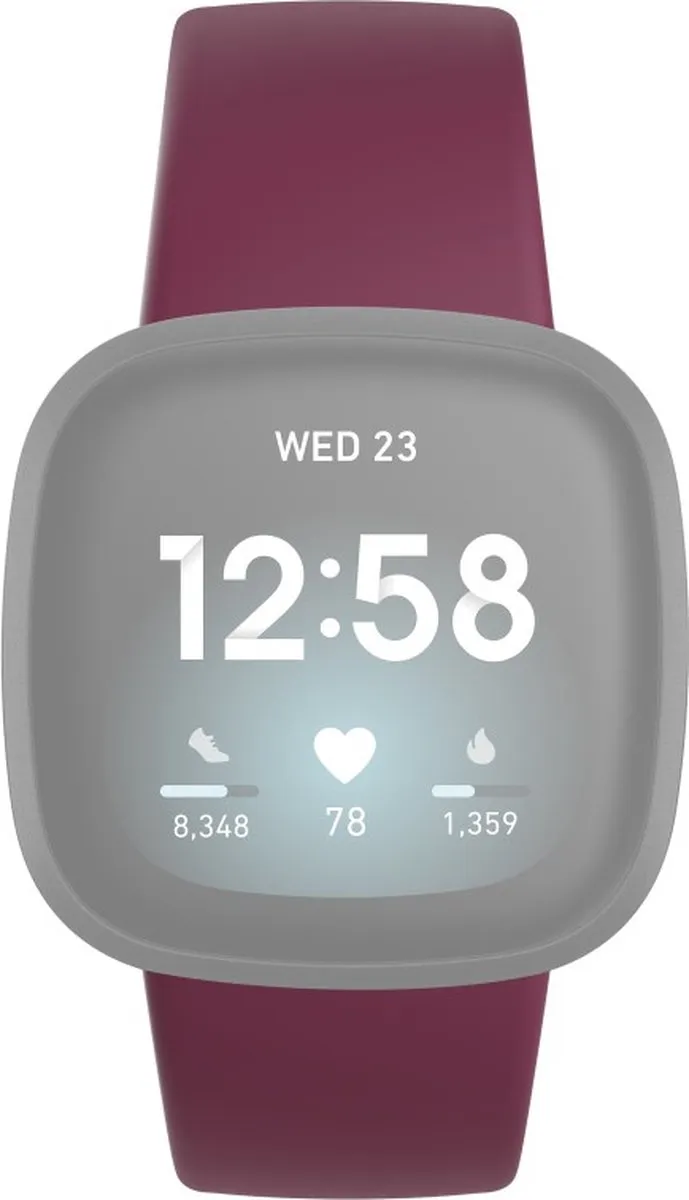 Hama Polsband Fitbit Versa 3/Sense - Bordeaux