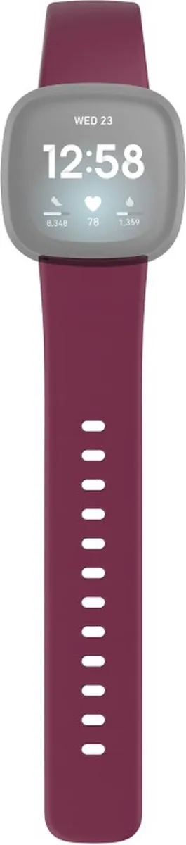Hama Polsband Fitbit Versa 3/Sense - Bordeaux