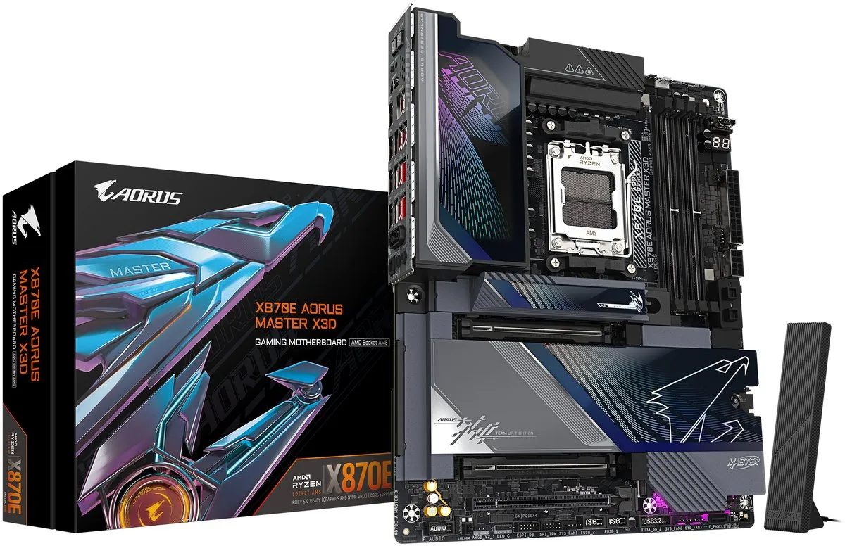 Gigabyte X870E AORUS Master X3D AM5