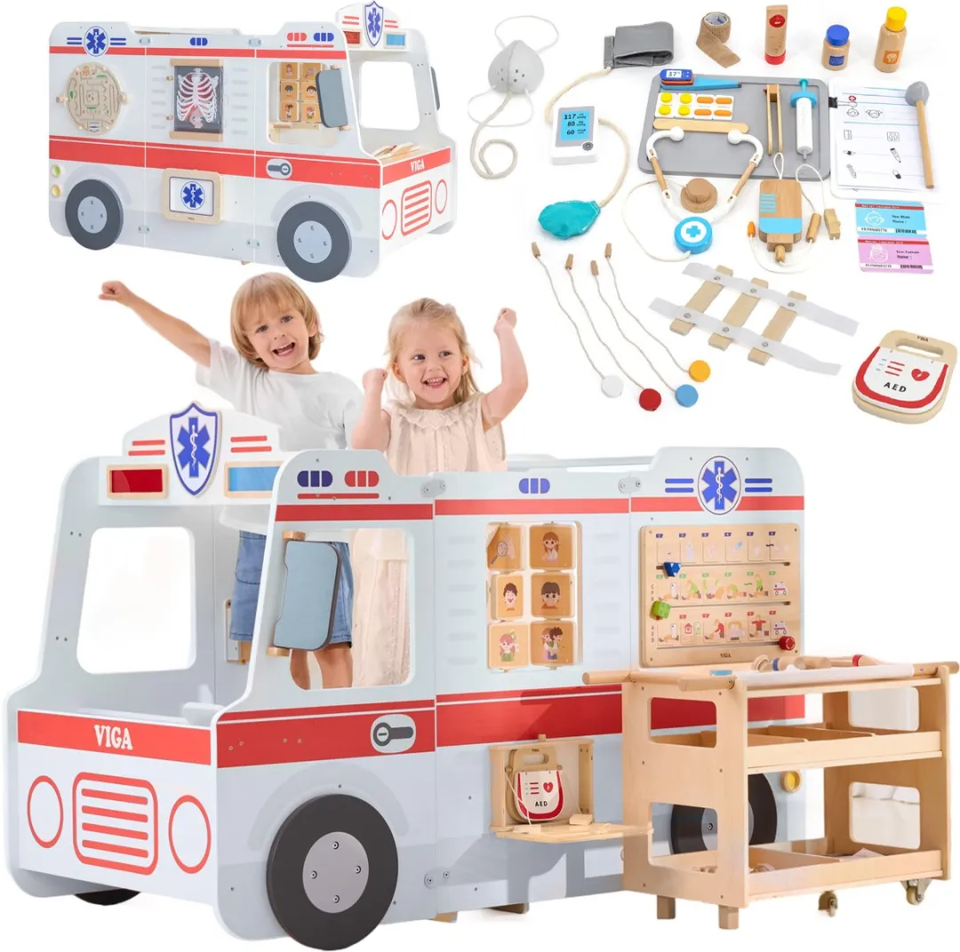 Viga Grote Houten Ambulanceset