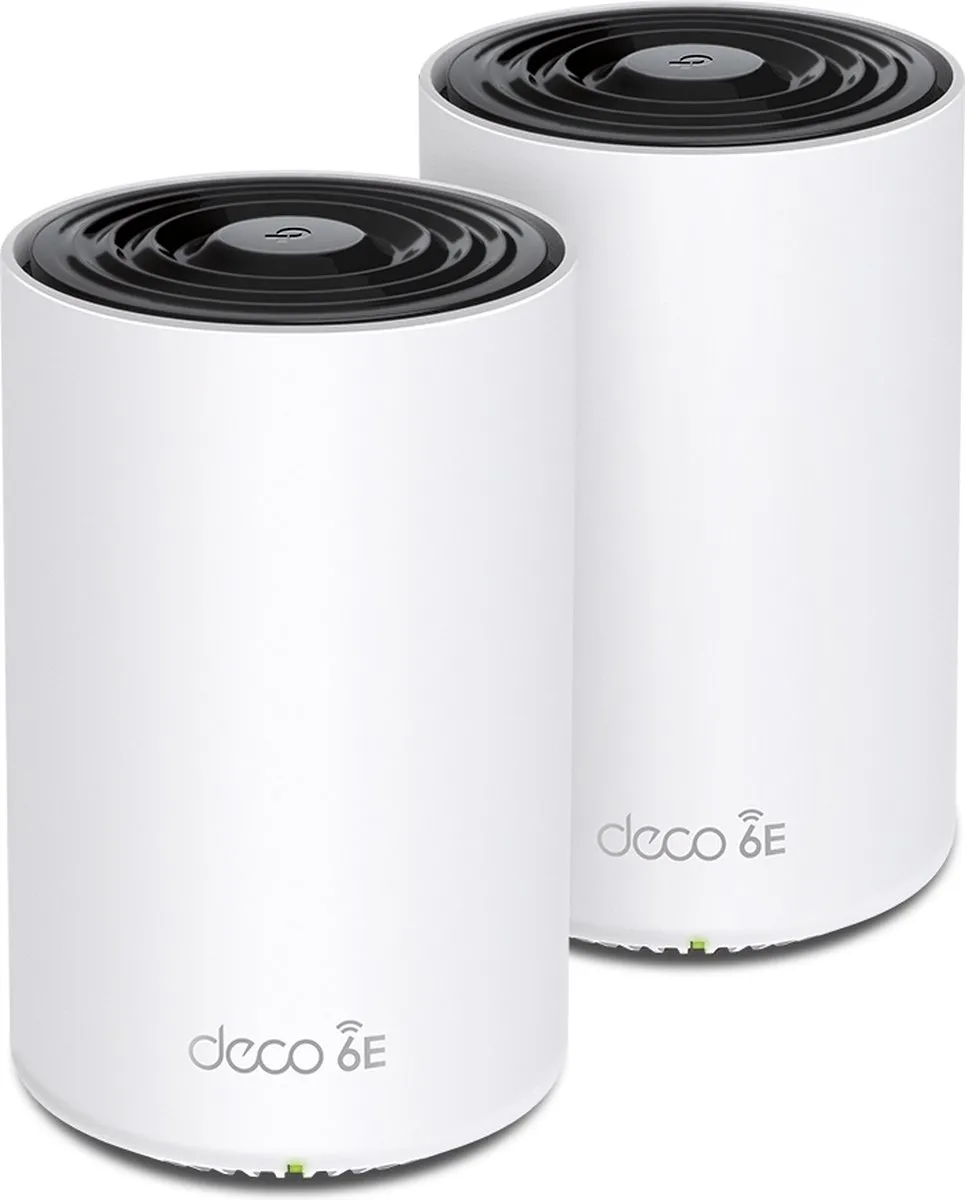 TP-Link Deco XE75 Pro Mesh WiFi 6E 5400 Mbps - 2 Stuks Wit