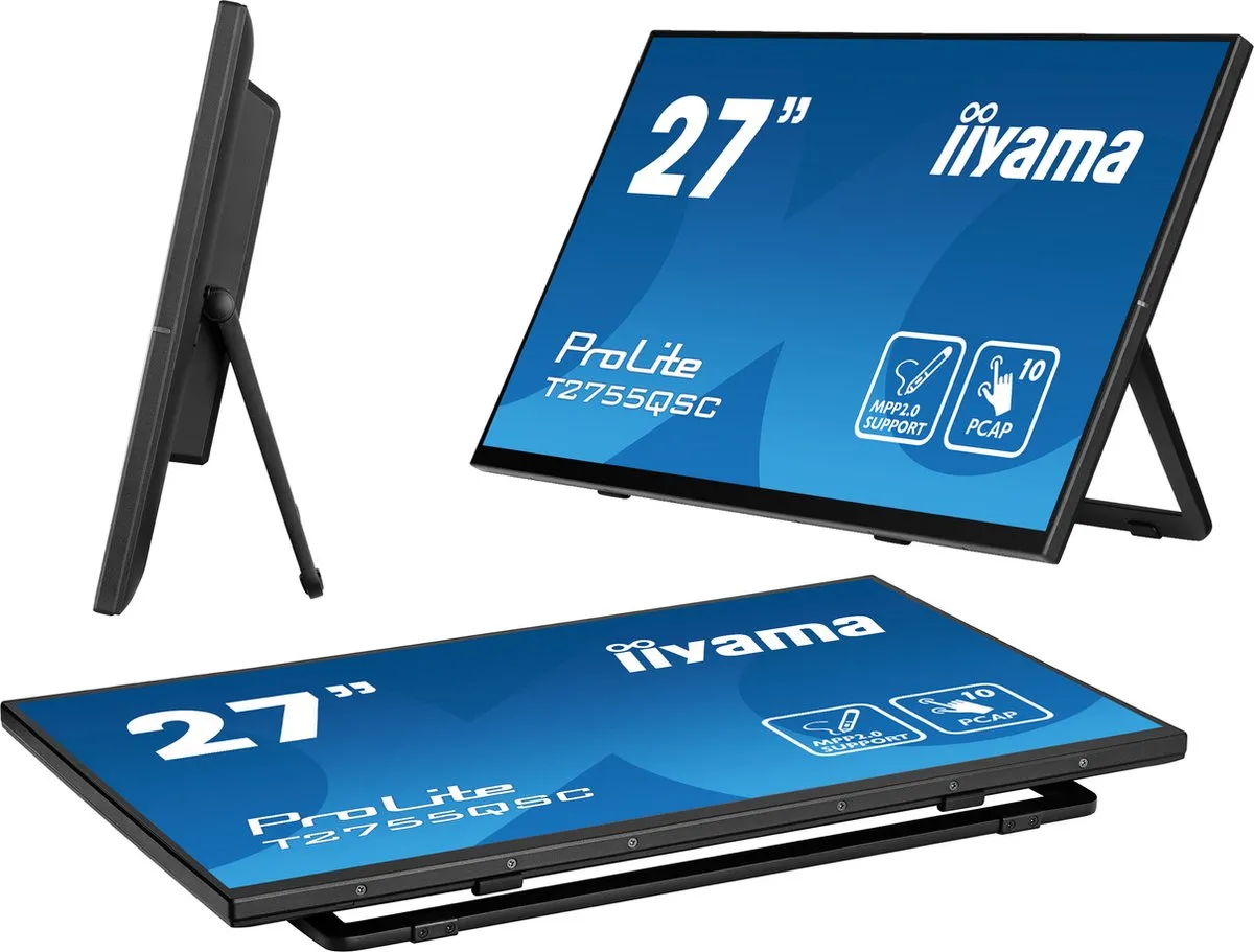 iiyama ProLite T2755QSC-B1 Touchscreen 27" IPS QHD