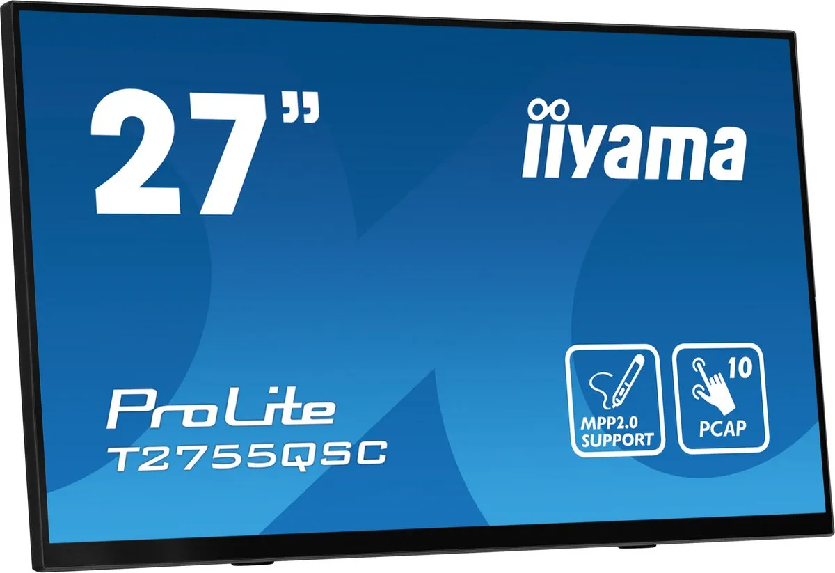 iiyama ProLite T2755QSC-B1 Touchscreen 27" IPS QHD - afbeelding 6 van 6