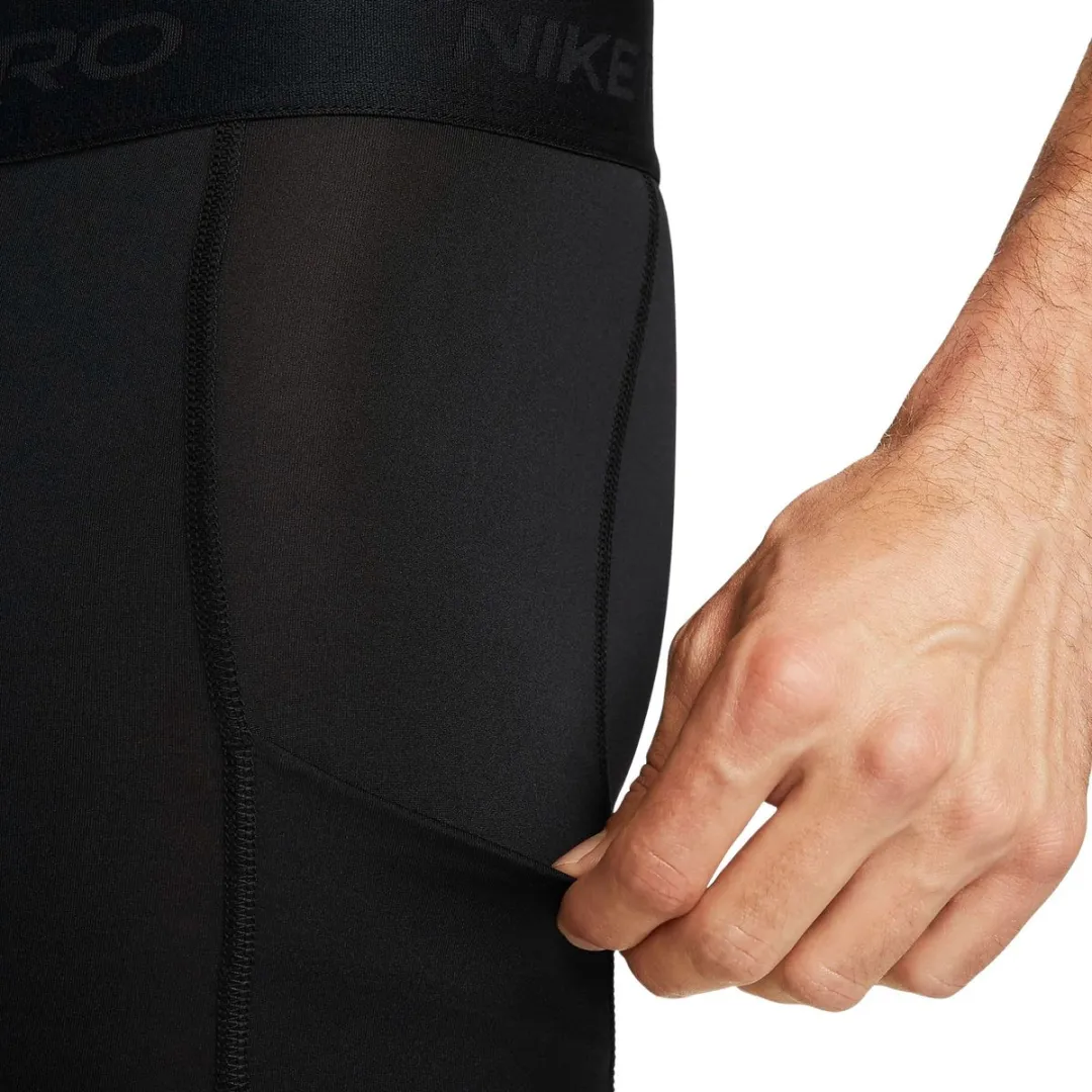 Nike M NP DF Tight Heren Sportlegging XXL - Zwart/Wit