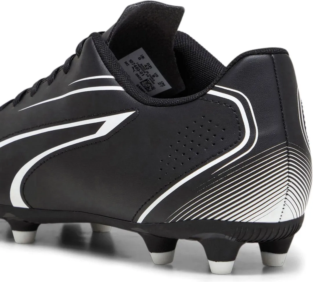 PUMA Vitoria FG/AG Heren Sportschoenen 43 - Zwart/Wit
