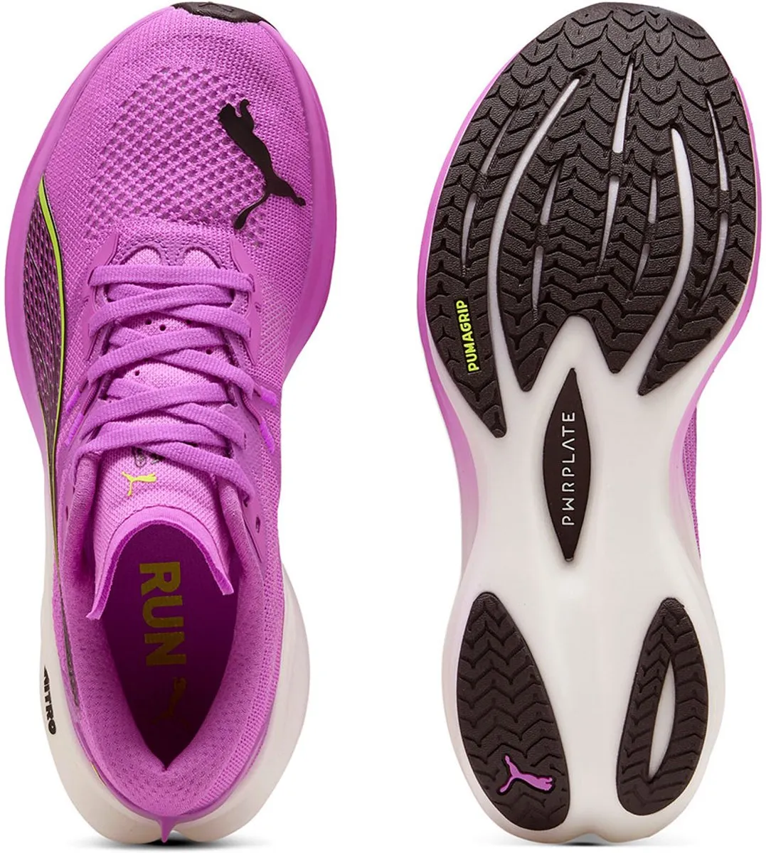 PUMA Deviate Nitro 3 Hardloopschoenen - Paars - EU 36 - afbeelding 2 van 6