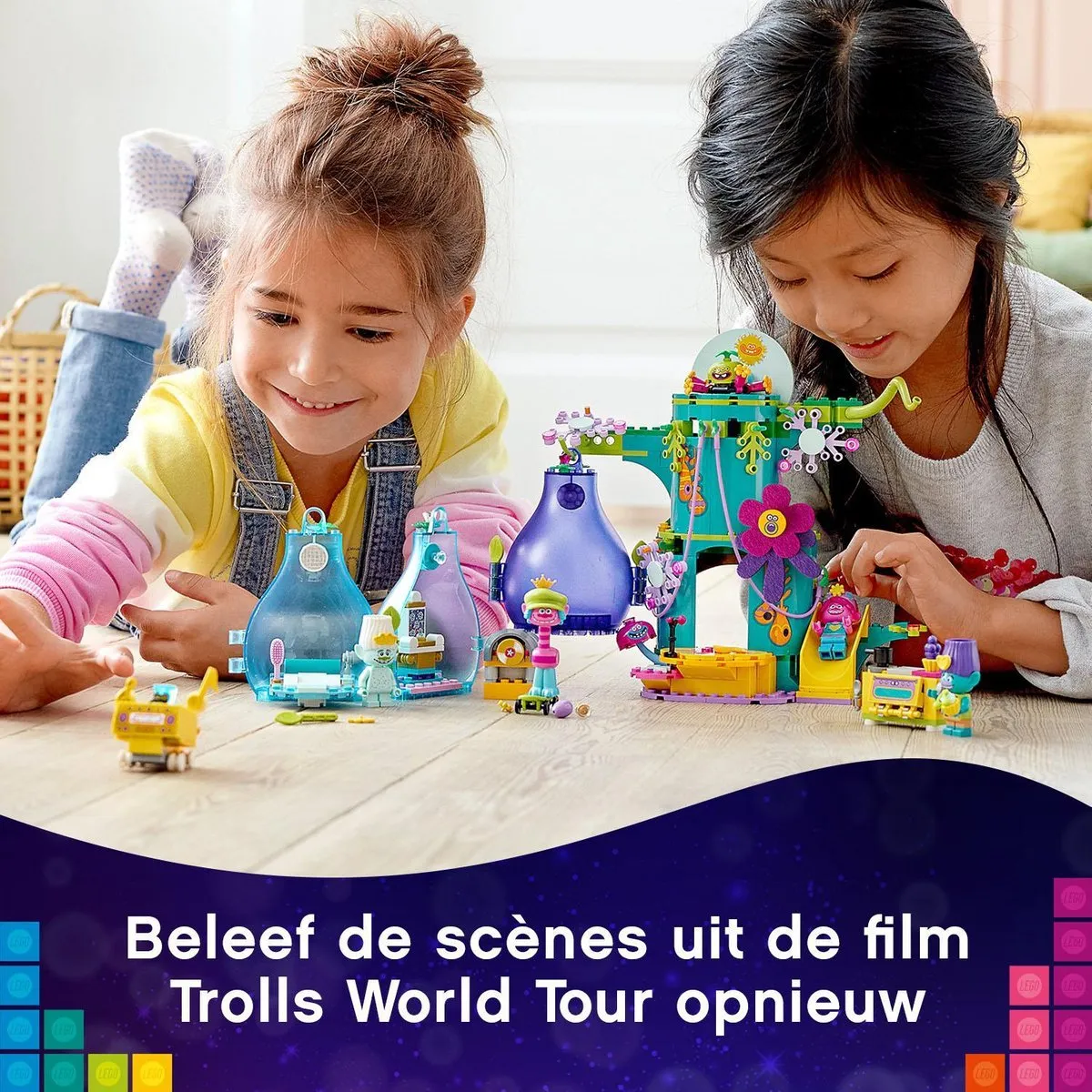 LEGO Trolls Feest in Trol Dorp 41255 - 103 Stukken - afbeelding 2 van 6