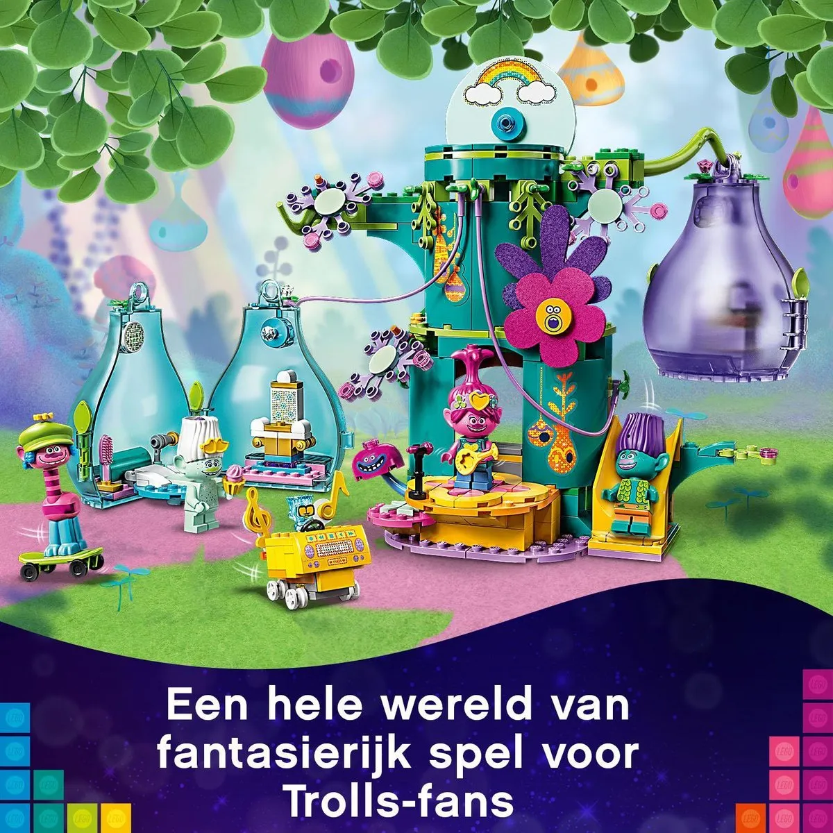 LEGO Trolls Feest in Trol Dorp 41255 - 103 Stukken - afbeelding 6 van 6