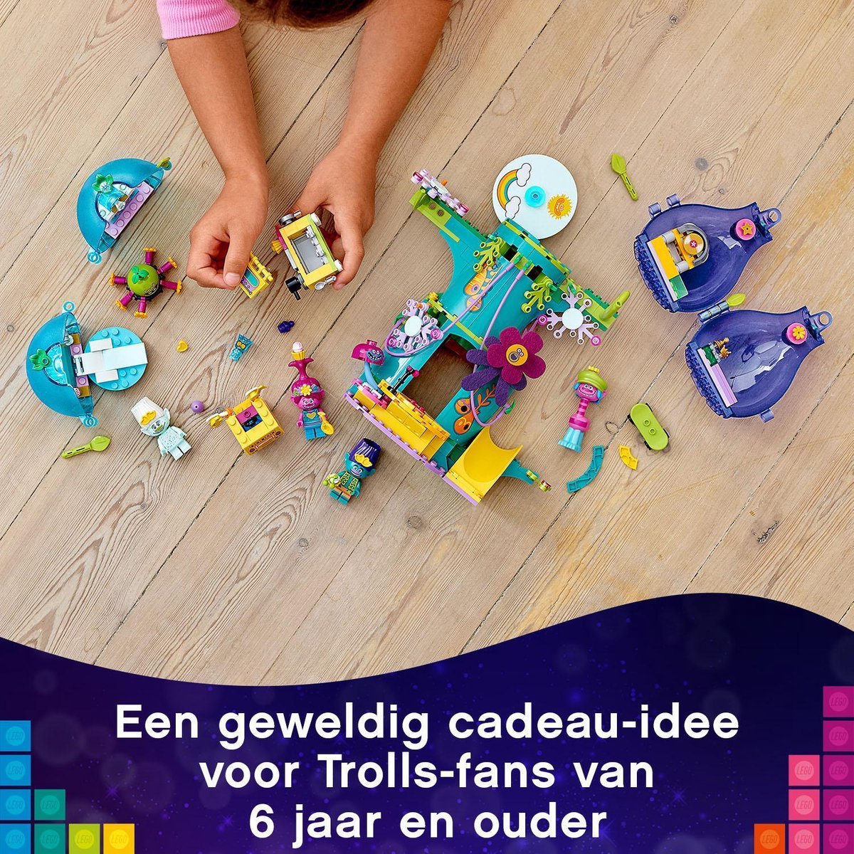 LEGO Trolls Feest in Trol Dorp - 41255