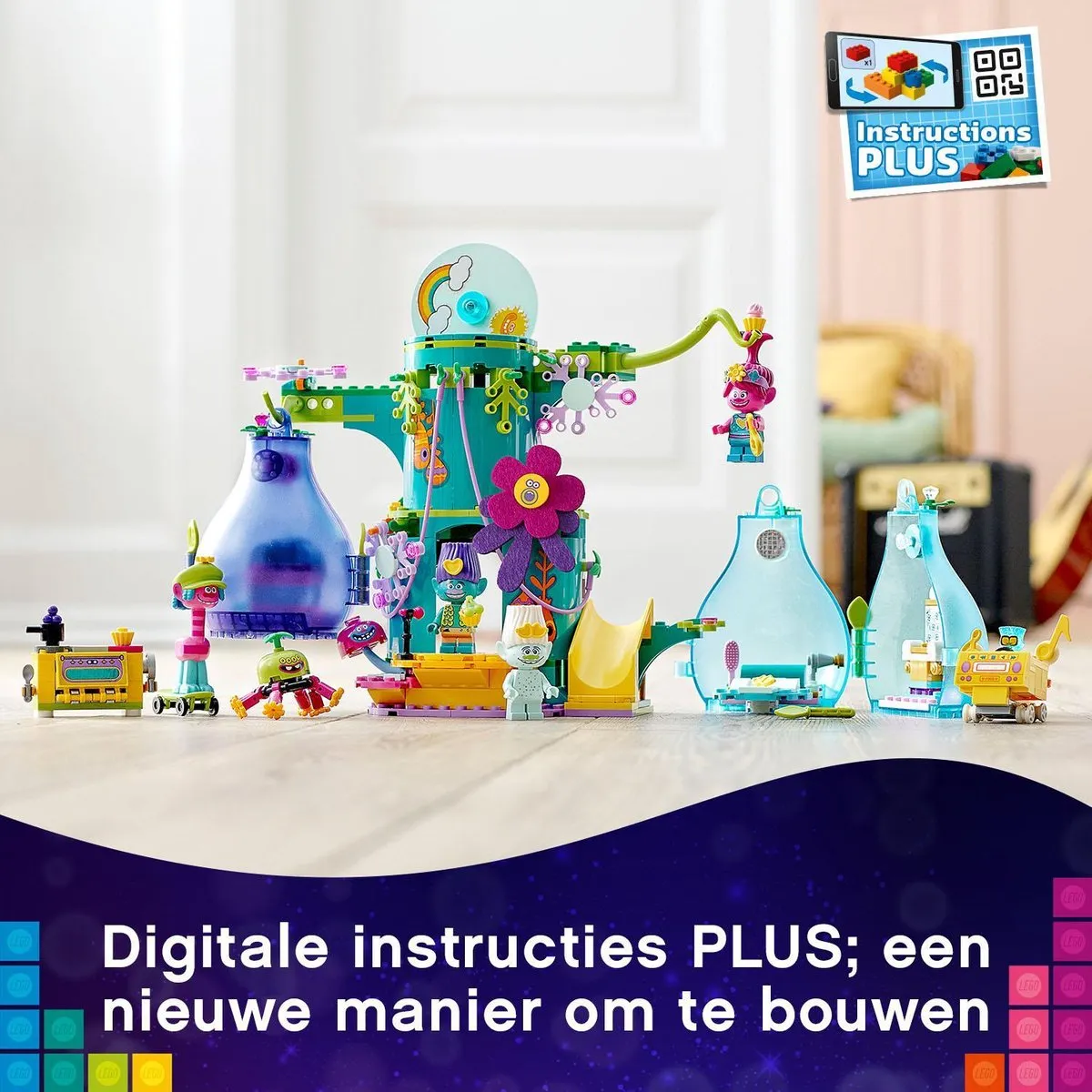 LEGO Trolls Feest in Trol Dorp 41255 - 103 Stukken - afbeelding 3 van 6