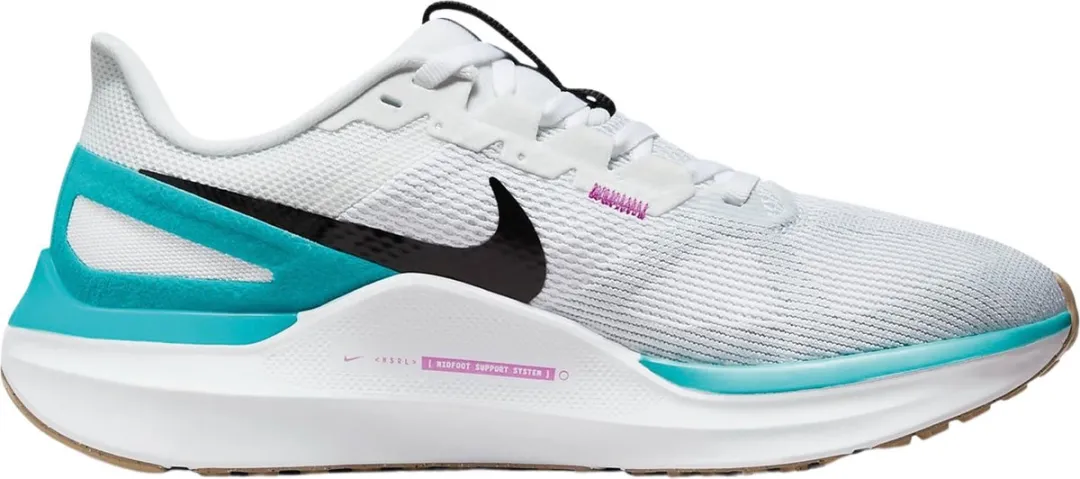 Nike Zoom Structure 25 Hardloopschoenen 42 - Wit/Blauw/Zwart