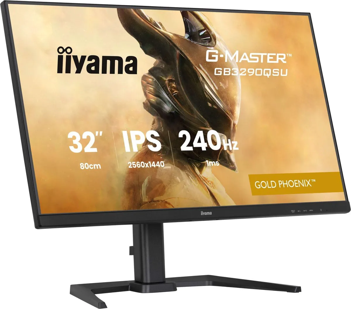iiyama G-Master GB3290QSU-B1 32 inch QHD IPS Monitor - 240Hz - Verstelbaar