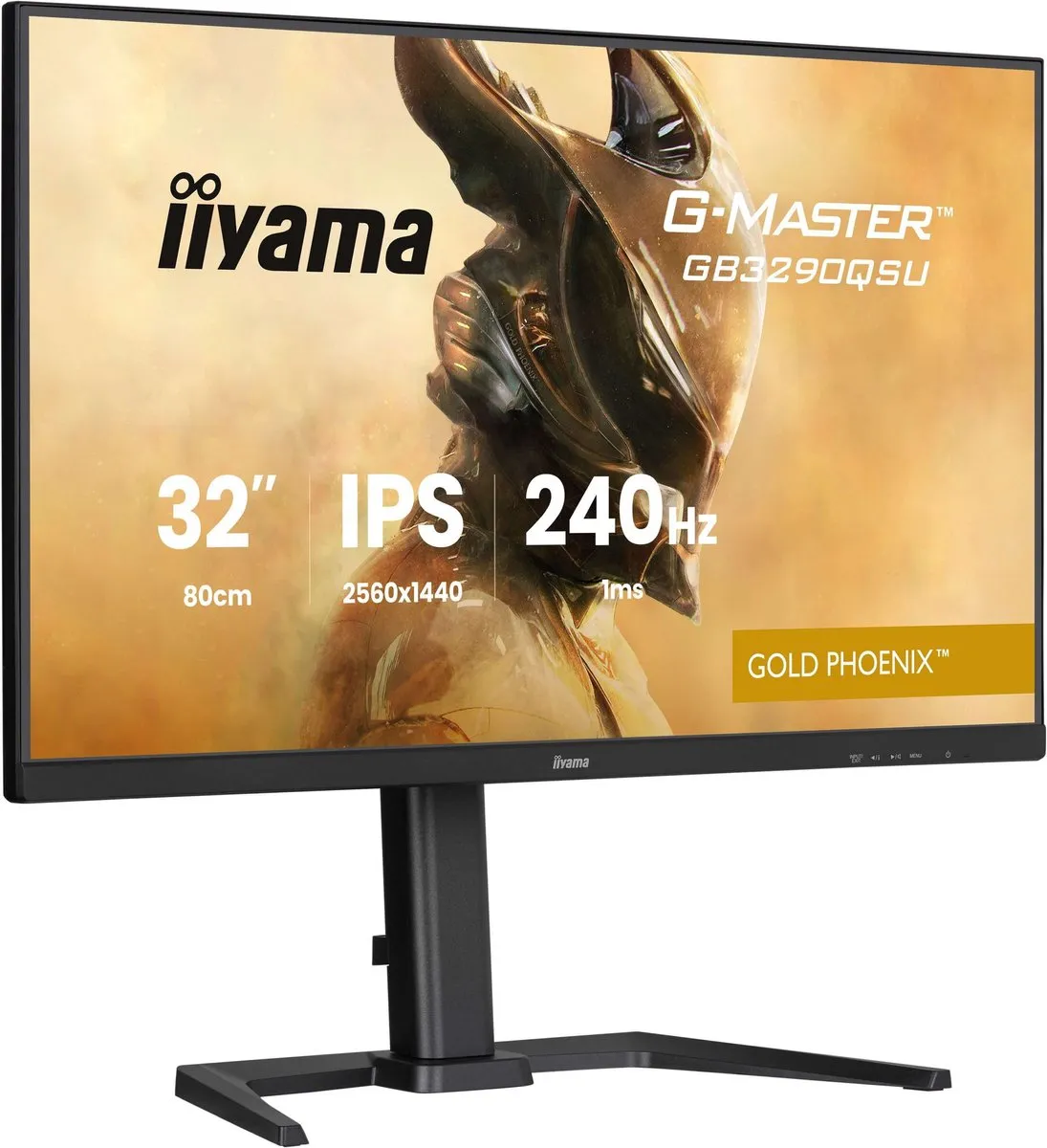 iiyama G-Master GB3290QSU-B1 32 inch QHD IPS Monitor - 240Hz - Verstelbaar