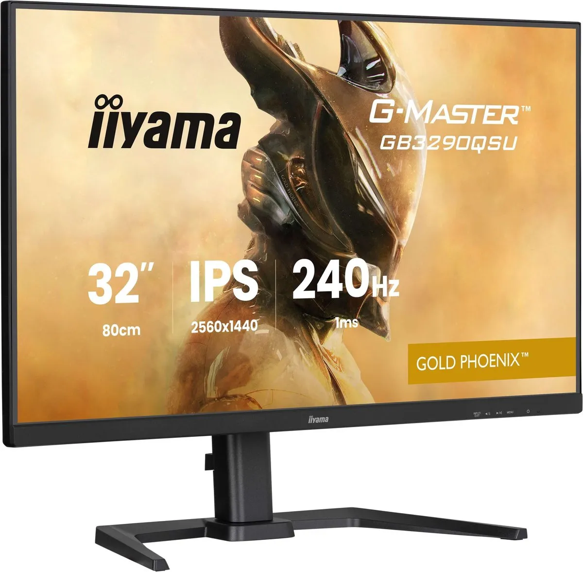 iiyama G-Master GB3290QSU-B1 32 inch QHD IPS Monitor - 240Hz - Verstelbaar