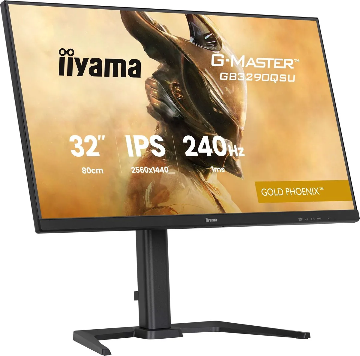 iiyama G-Master GB3290QSU-B1 32 inch QHD IPS Monitor - 240Hz - Verstelbaar