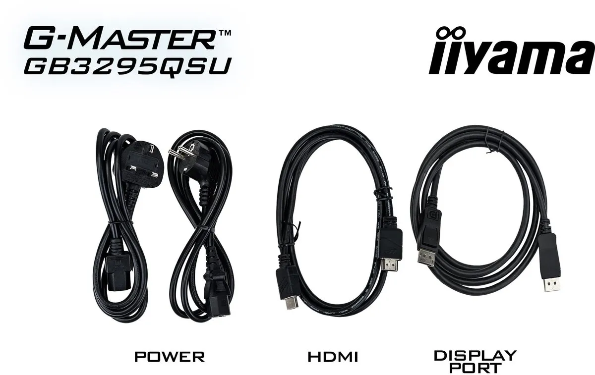 iiyama G-Master GB3295QSU-B1 Gaming Monitor 32" - QHD 240Hz - HDR400