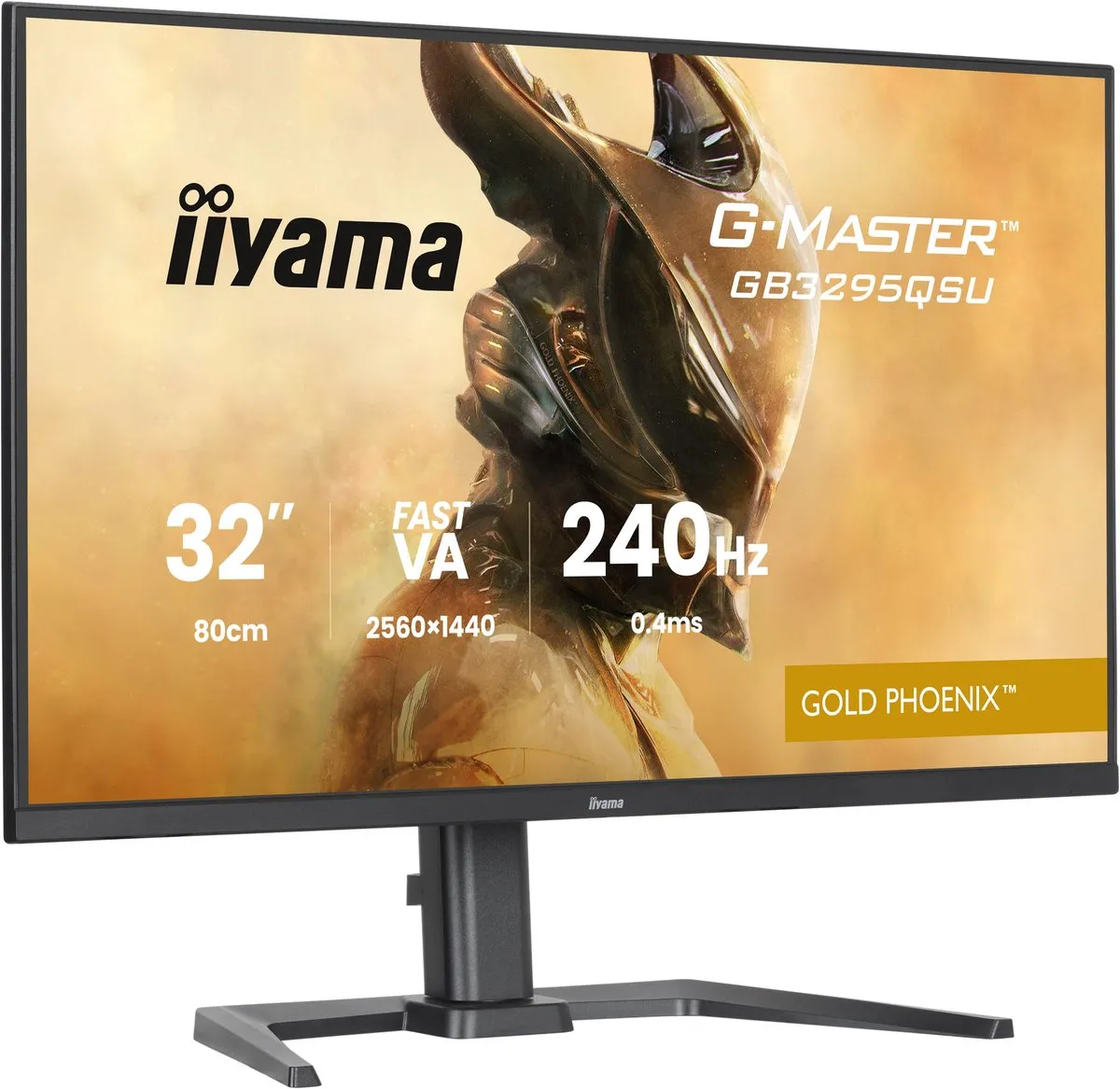 iiyama G-Master GB3295QSU-B1 Gaming Monitor 32" - QHD 240Hz - HDR400