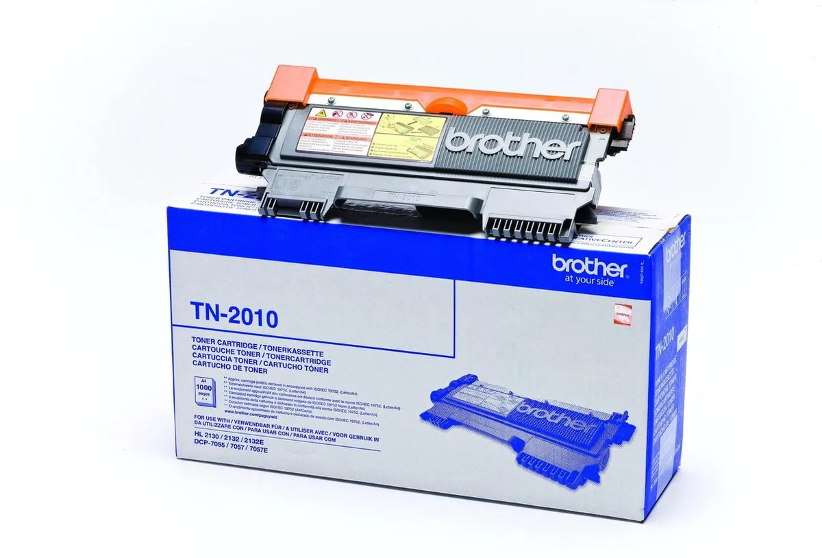Brother TN-2010 Tonercartridge - Zwart