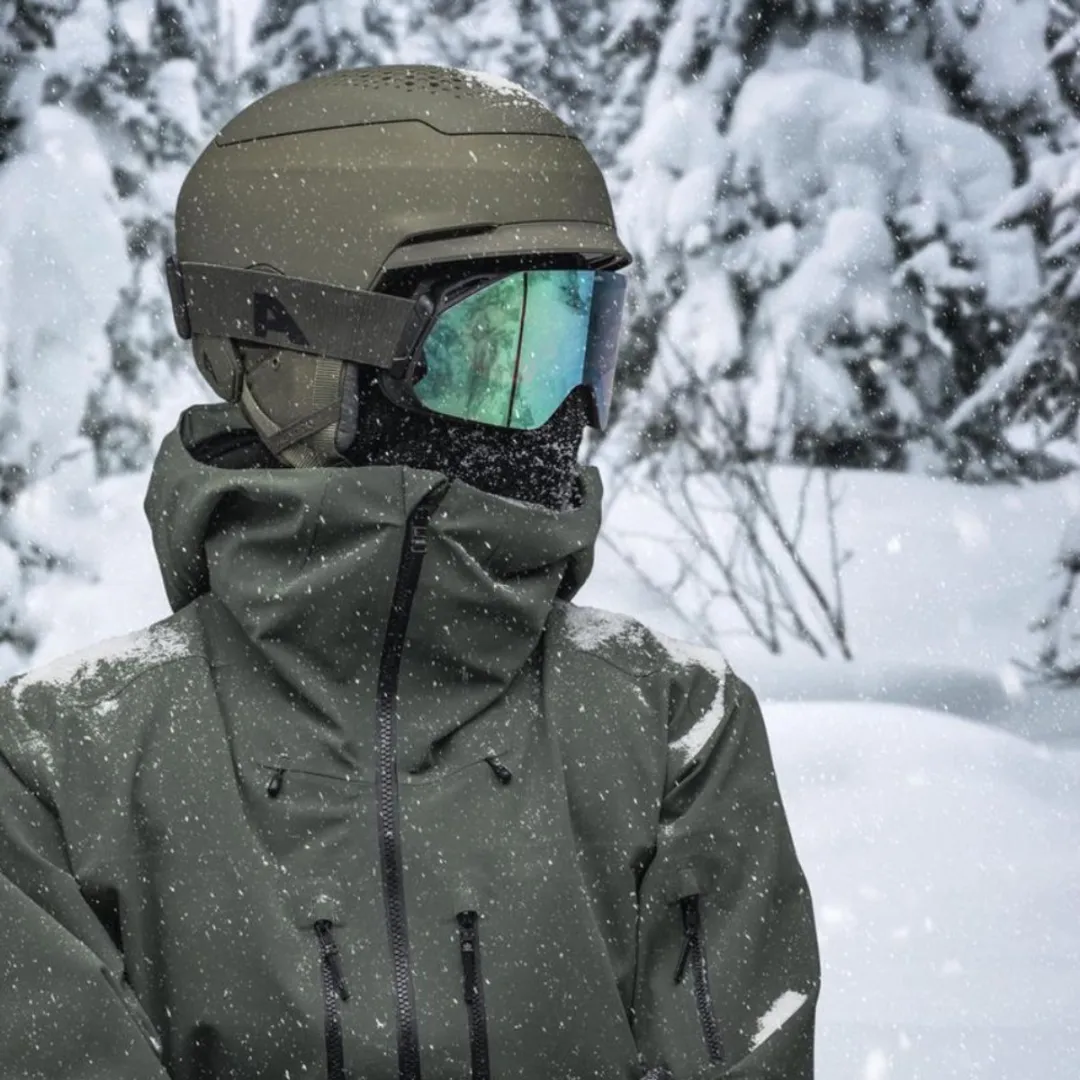 Alpina Blackcomb Q OTG Skibril - Zwart - Oranje lens