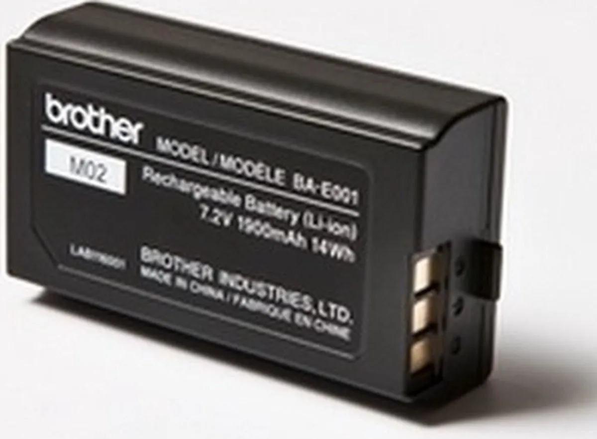 Brother BAE001 Accu - Zwart