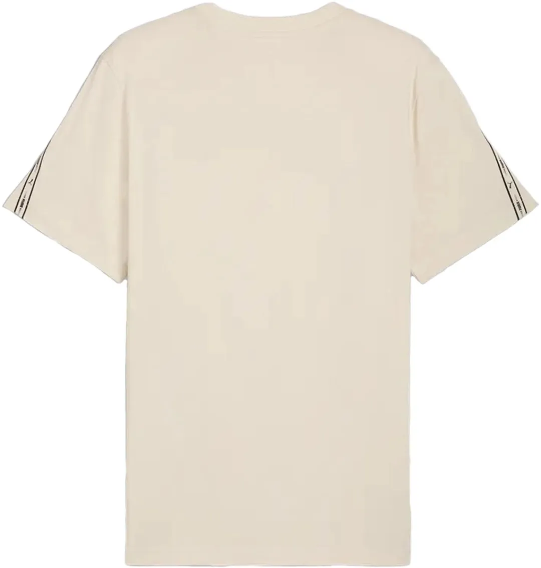 PUMA Ess Tape T-shirt - XL - Ecru