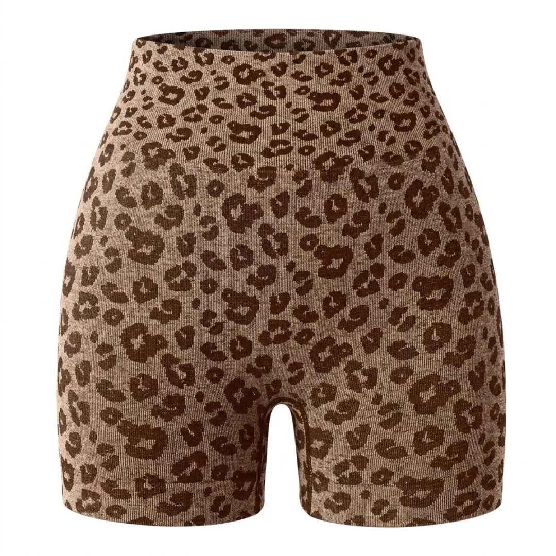 NUVEX Koffiebruine Yoga Short L