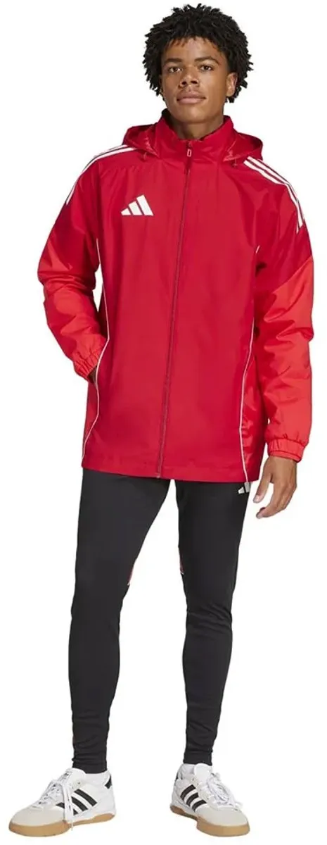 adidas Tiro 25 Competition All Weather Jas - Rood S