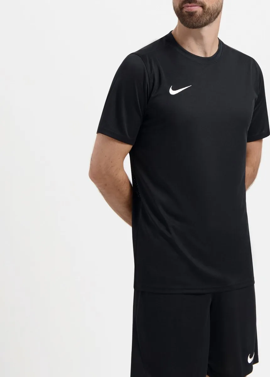 Nike Park VII SS Mannen Sportshirt L - Zwart