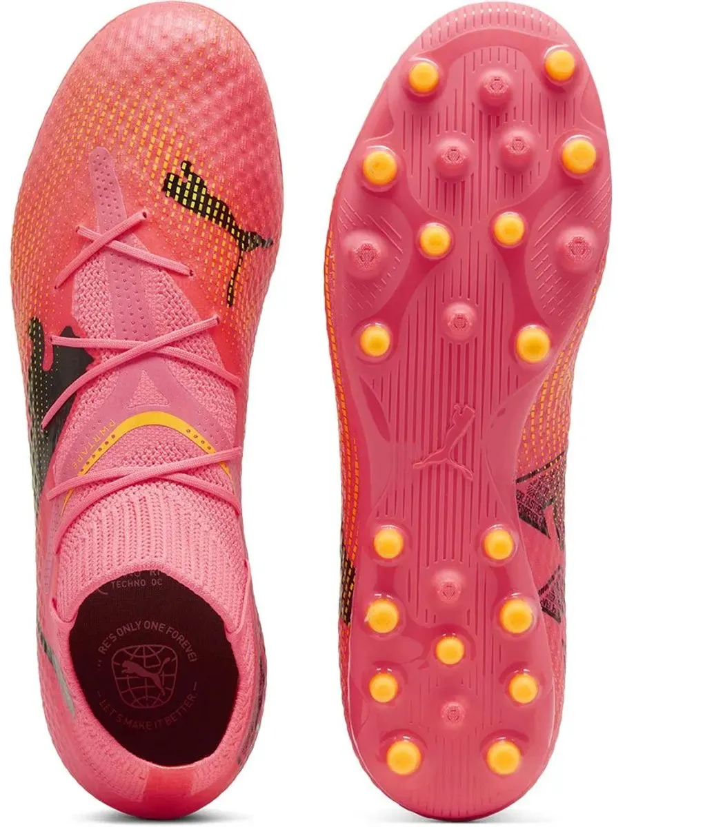PUMA Future 7 Pro Mg Voetbalschoenen - Oranje - EU 42