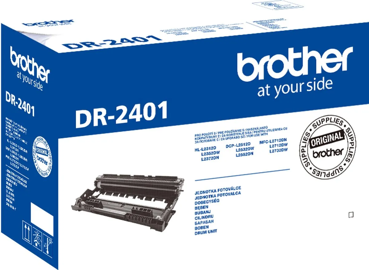 Brother DR-2401 Printertrommel - Zwart-wit
