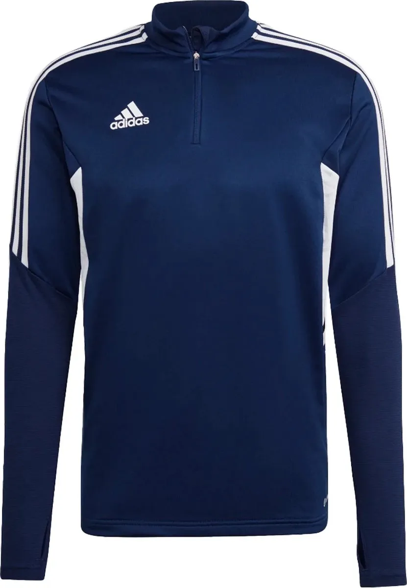 Adidas Performance Condivo 22 Trainingsshirt HA6270 - Blauw - 2XL - afbeelding 6 van 6