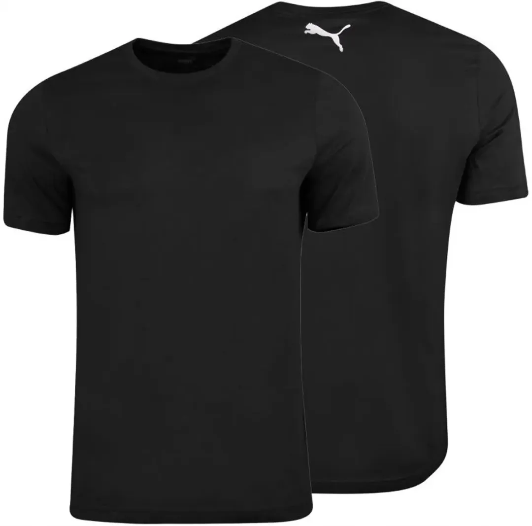PUMA T-shirt 2-pack - Zwart - Maat S