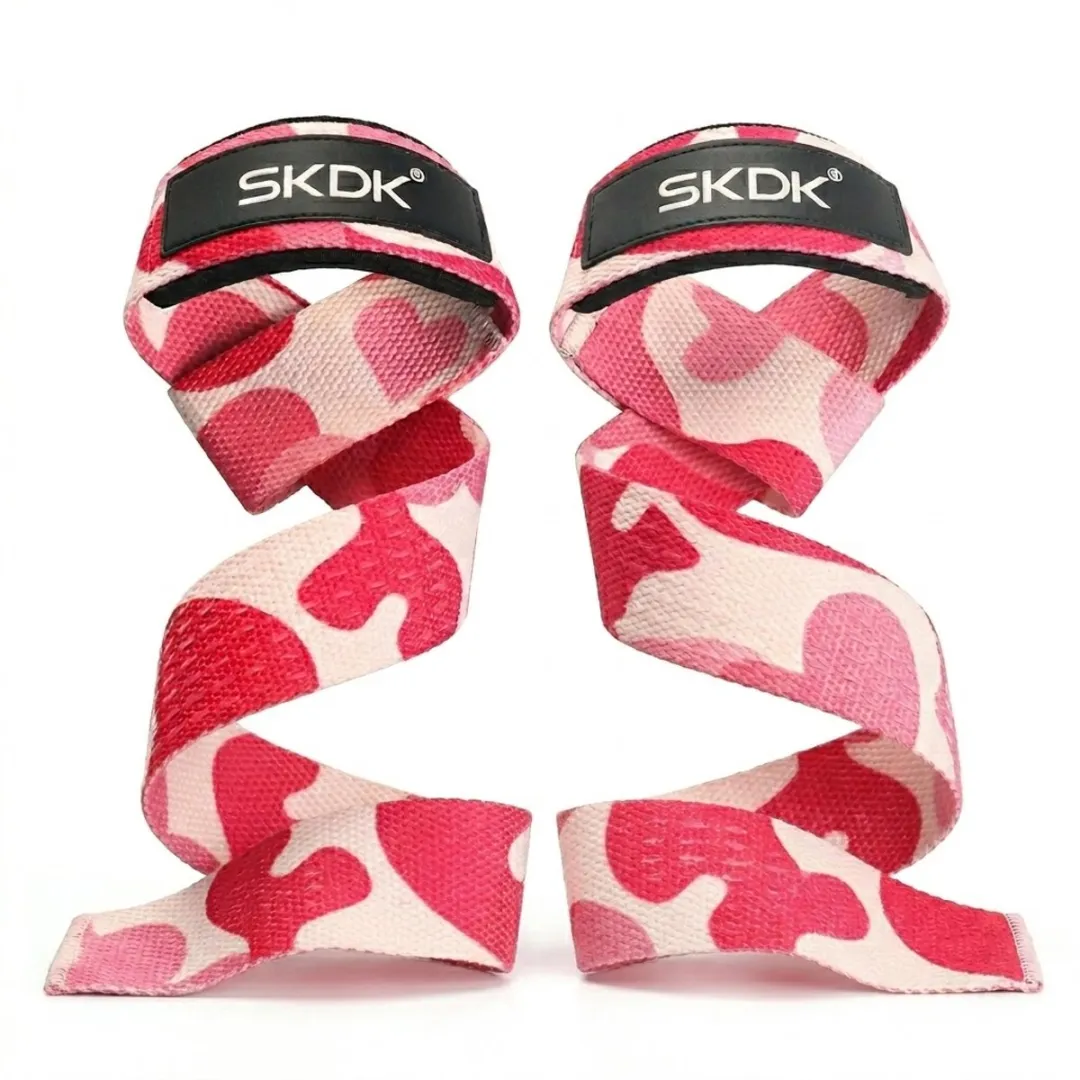 NUVEX Lifting Straps Camouflage Roze